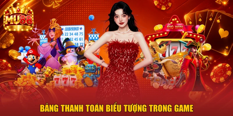Bảng thanh toán biểu tượng trong game