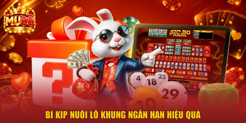 Bí kíp nuôi lô khung ngắn hạn hiệu quả