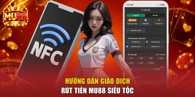 Hướng dẫn giao dịch rút tiền MU88 siêu tốc