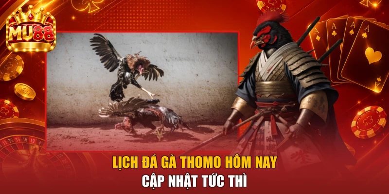 Lịch đá gà Thomo hôm nay cập nhật tức thì